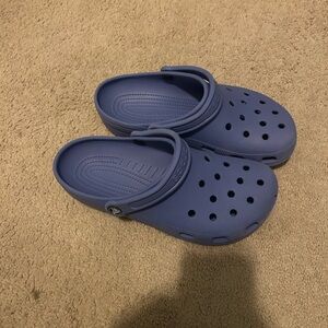 Purple Crocs